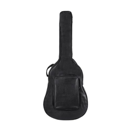 LOVIVER Tasche für Akustikgitarre, Gigbag, staubdicht, tragbar, gepolstert, professioneller Akustikgitarrenkoffer für 40 Zoll/41 Zoll Akustikgitarren, Schwarz von LOVIVER