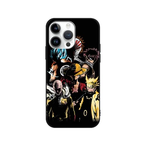 LOWBDGFU Schutzhülle für Samsung Galaxy A55 5G Hülle Zoll, Cartoon Anime One Piece Naruto Dragon Ball mit Muster Designs Manga Mädchen Junge Case Schutz Handyhülle Stoßfest TPU Weich Ultra Dünn Cover von LOWBDGFU