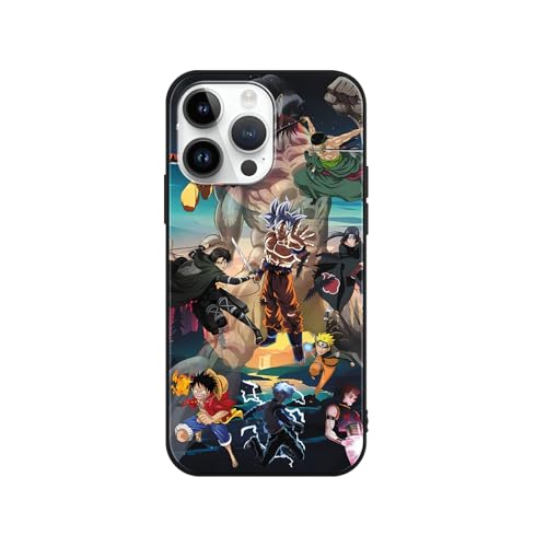 Schutzhülle für Samsung Galaxy A32(4G) Hülle 6.4'', Cartoon Anime One Piece Dragon Ball Naruto Attack on Titan Muster Designs Manga Junge Case Schutz Handyhülle Stoßfest TPU Weich Ultra Dünn Cover von LOWBDGFU