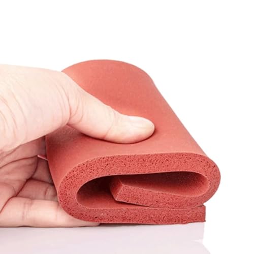 Hochdichte Schaumstoffmatte, Dichtungsstreifen aus Silikonschaum, Silikonpad for Laminiermaschinen, superweiche Schaumstoffplatte, temperaturbeständige Pads (140 mm x 170 mm x 6 mm)(250mmx250mmx5mm) von LPLPL