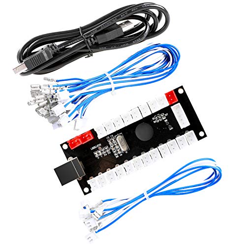 Reyann Zero Delay Arcade USB-Encoder PC auf Joystick für Mame Jamma und andere PC-Kampfspiele Reyann Zero Delay Arcade USB-Encoder PC auf Joystick für Mame Jamma und andere PC-Kampfspiele von LQIESDD