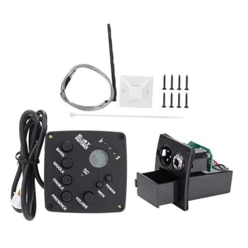 LRXIYODE 1 Stück Mikrofon für Volksmusikinstrumente e-4t vierstufiges Gitarrenmikrofon eq Tonaufnahme Instrumentenklang aufnehmen Black LRXIYODE 1 Stück Mikrofon für Volksmusikinstrumente e-4t vierstufiges Gitarrenmikrofon eq Tonaufnahme Instrumentenklang aufnehmen Black von LRXIYODE