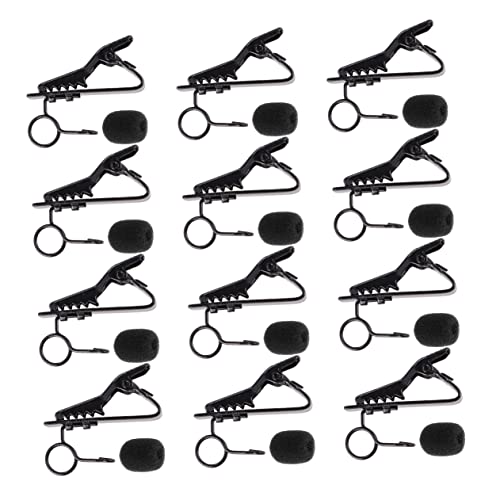 LRXIYODE 24 Stück Mikrofon-Clip taped mikrofon für handy Lavalier-Mikrofon handy mikrofon mini-mikrofon swor Mikrofonclip Lavalier-Clip am Revers Eisenklammer Revers Krawattenklammer Black LRXIYODE 24 Stück Mikrofon-Clip taped mikrofon für handy Lavalier-Mikrofon handy mikrofon mini-mikrofon swor Mikrofonclip Lavalier-Clip am Revers Eisenklammer Revers Krawattenklammer Black von LRXIYODE