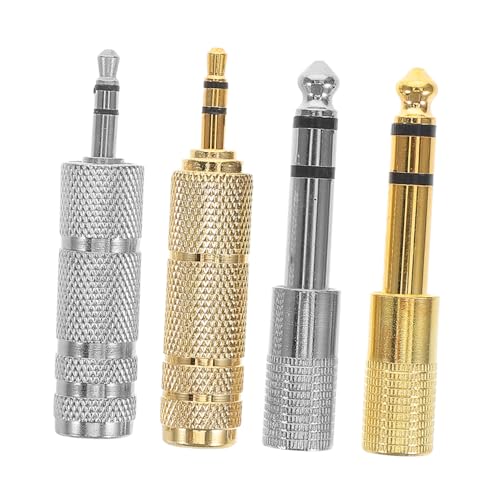 LRXIYODE 4 Stück Audio-Adapter mikrofon zubehör Mikrofonzubehör Zubehör für Mikrofone Mikrofonadapter Adapter für Mikrofonkonverter Metall LRXIYODE 4 Stück Audio-Adapter mikrofon zubehör Mikrofonzubehör Zubehör für Mikrofone Mikrofonadapter Adapter für Mikrofonkonverter Metall von LRXIYODE