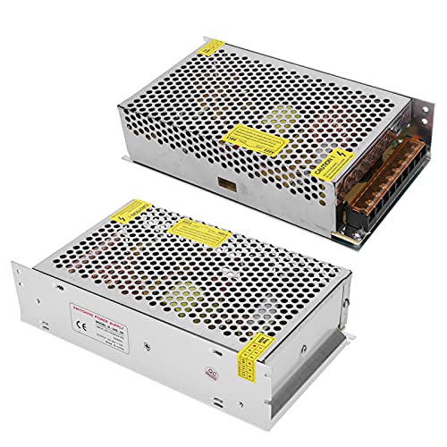 DC24V-Schaltnetzteil-Treiberadapter aus Aluminiumlegierung für 3D-Drucker, LED-Display-Lichtleiste (S-240-24 (24V/10A/240W) AC110/220V±15%) von LUCKDANO