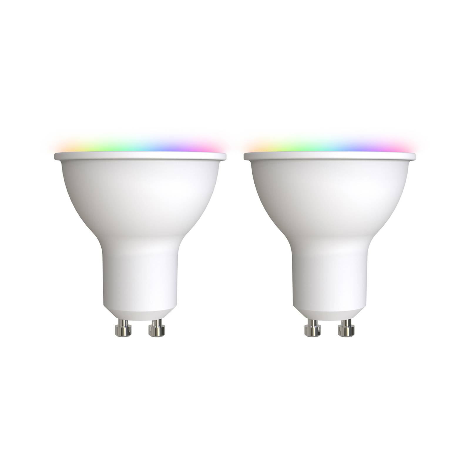 LUUMR Smart LED GU10 Plastik 4,7W RGBW CCT Tuya opal 2er-Set von LUUMR