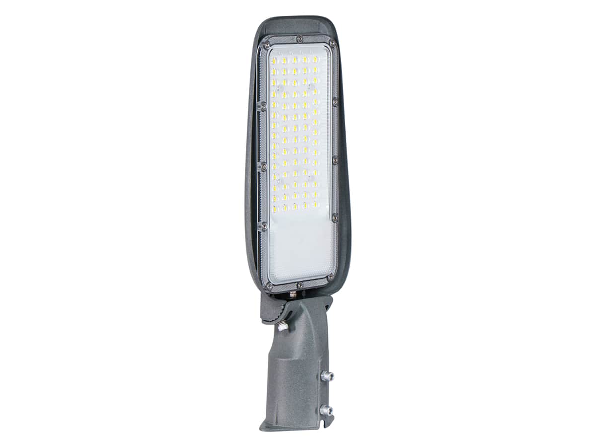 LUXULA LED-Straßenleuchte, EEK: F, 100W, 10000lm, 4500K, IP65, grau von LUXULA