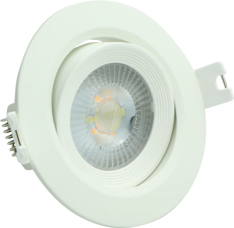 LUXULA LX300101 - LED Downlight, 5 W, 450 lm, 38°, 2700, Step-dimm von LUXULA