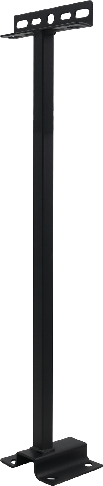 LUXULA Wandhalterung für Fluter, LX900400, 150x800 mm, schwarz von LUXULA