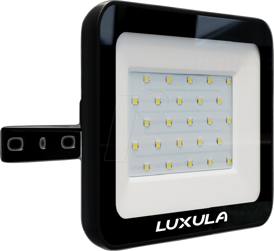 LX-400151 - LED-Fluter, 20 W, 4000 K , 1900 lm, schwarz, IP65 von LUXULA