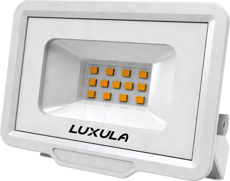 LX-400208 - LED-Fluter, 10 W, 4000 K , 1000 lm, weiß, IP65, TÜV von LUXULA