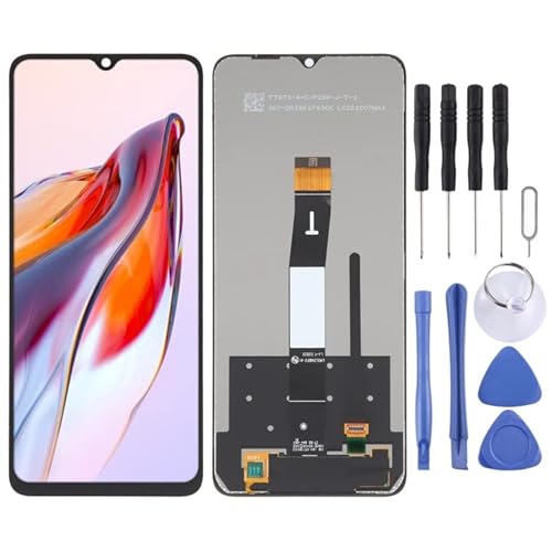 LXGALISA LCD-Bildschirm IPS-LCD-Bildschirm für Xiaomi Poco C55 mit Digitizer, komplette Montage von LXGALISA