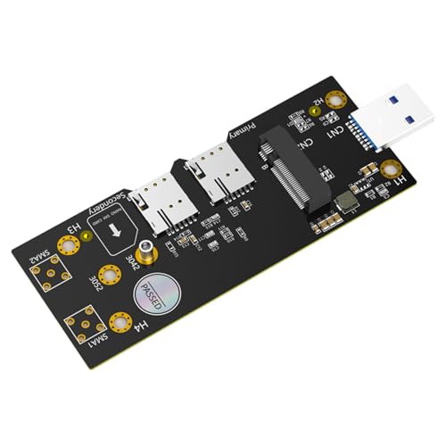 LXJLXD Schneller USB3.0-zu Moduladapter Mit 2 Kartensteckplätzen Für 3042/3052-Module von LXJLXD