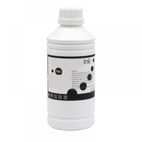 LXfOtG 1000 ml Pigmenttinte Kompatibel mit TC20 PFI 050 Tintenstrahldrucker, Nachfülltinte(Black) von LXfOtG