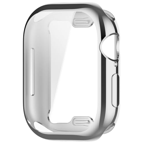 LYEAA TPU-Gehäuse, weich, rundum abdeckend, Displayschutzfolie, Anti-Fall, vollständige Abdeckung, Schutzhülle für Apple Watch Serie 10, 42 mm/46 mm von LYEAA