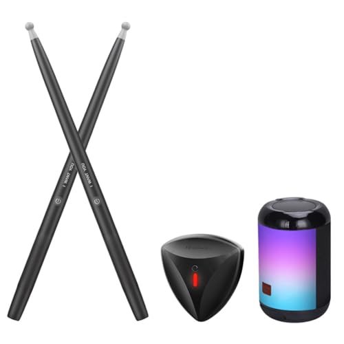 LYEAA Tragbares Air Drum Set mit Bluetooth Lautsprecher und Fußsensor für Anfänger und Profis Air Drums von LYEAA