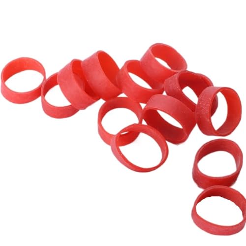 LYVQZPWLR Gurt lockern, 200 Stück winzige rote Gummibänder, Gummibänder, Takelagebänder, 15 * 5 mm elastisches kleines Gummi, Gummibänder for Gemüsebündel LYVQZPWLR Gurt lockern, 200 Stück winzige rote Gummibänder, Gummibänder, Takelagebänder, 15 * 5 mm elastisches kleines Gummi, Gummibänder for Gemüsebündel von LYVQZPWLR