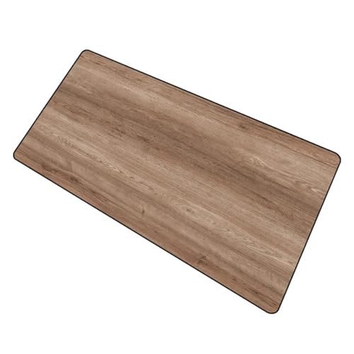 Tischuntersetzer Mauspad, groß, natürliche Textur, Holz, Computertisch, Teppich, Büro, Gamer, Tastaturtisch, ergonomischer Gamer-Teppich, Gaming-Laptops Für Büro und Zuhause(Texture Wood-01,350X600X2M von LYXYGMV