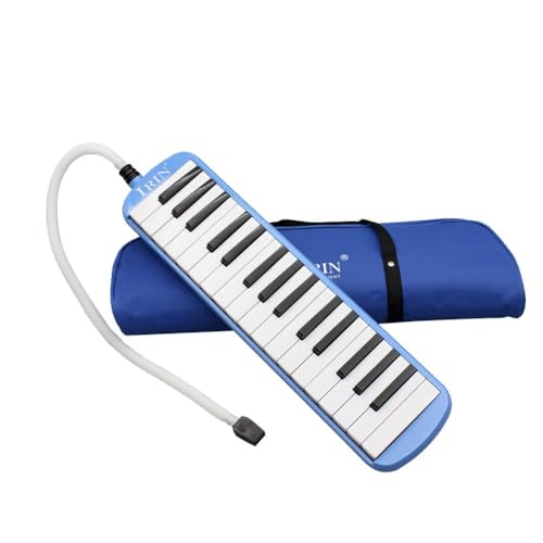 Melodica mit 32 Tasten und Mundstück, Blasrohr, Keyinstrument, Musikinstrument, für Erwachsene, Harmonium von LZYWOD