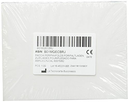 tecnocarta 60078/B2 Paket von Papier Wärme Kompatibel mit ampliclinical 60078/B2 von La Tecnocarta Srl