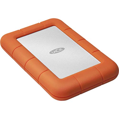 LaCie Rugged Mini 5 TB tragbare externe Festplatte, 2.5 Zoll, Mac und PC, inkl. 2 Jahre Rescue Service, Modellnr.: STJJ5000400 von LaCie