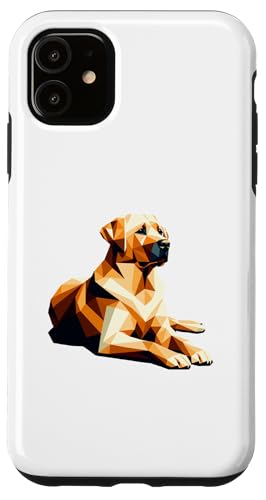 Hülle für iPhone 11 Polygon Art Labrador Retriever Lab Labradors Labby von Labrador Retriever Dog Lover Gifts