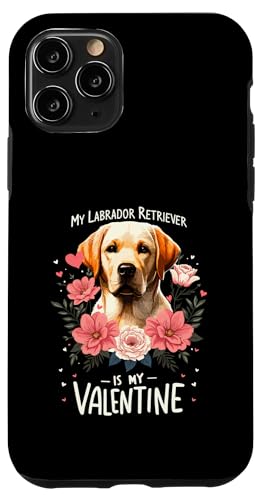 Hülle für iPhone 11 Pro Valentine's Day Labrador Retriever Lab Labradors Labby von Labrador Retriever Dog Lover Gifts