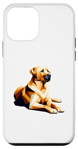 Hülle für iPhone 12 mini Polygon Art Labrador Retriever Lab Labradors Labby von Labrador Retriever Dog Lover Gifts