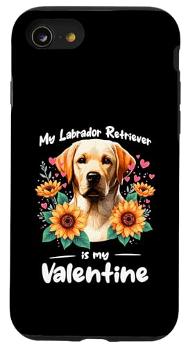 Hülle für iPhone SE (2020) / 7 / 8 Valentine's Day Labrador Retriever Lab Labradors Labby von Labrador Retriever Dog Lover Gifts