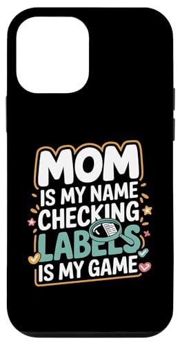 Hülle für iPhone 12 mini Mama Checking Labels Milch Milch Allergie Laktoseintoleranz von Lactose Intolerance Awareness Gifts