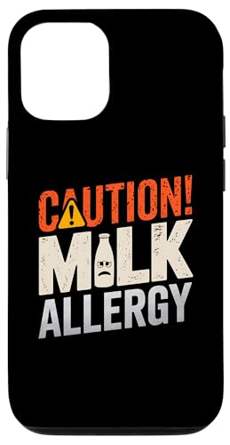 Hülle für iPhone 13 Pro Vorsicht Milch Allergie Milch Milchallergie Laktoseintoleranz von Lactose Intolerance Awareness Gifts