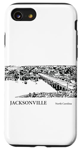 Hülle für iPhone SE (2020) / 7 / 8 Jacksonville, North Carolina von Lakeric