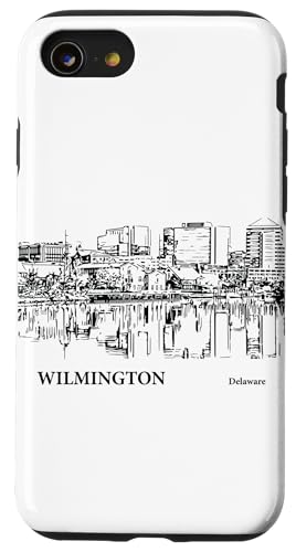 Hülle für iPhone SE (2020) / 7 / 8 Wilmington, Delaware von Lakeric