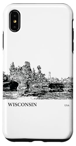 Hülle für iPhone XS Max Wisconsin Vereinigte Staaten von Lakeric