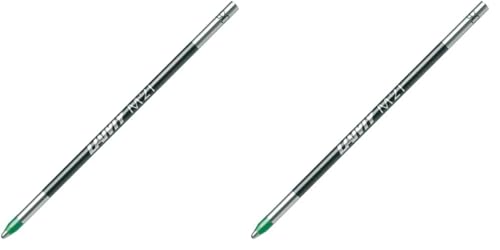 LAMY M 21 Mine 803 – Kugelschreiber-Mine aus Metall in der Farbe Grün mit Stahlspitze – Für alle Mehrsystemschreiber (Packung mit 2) von Lamy