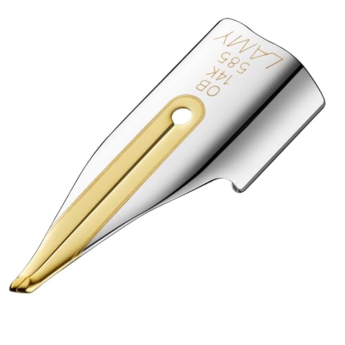 LAMY Z 55 Feder 888-14 kt. Goldfeder, bicolor (partiell platiniert) – Federstärke OB, 1227755, Silber-Gold von Lamy