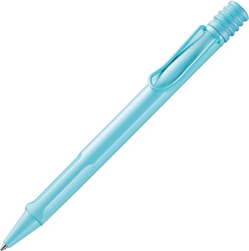 Lamy safari aquasky Kugelschreiber - zeitlos klassicher Kuli mit ergonomischem Griff & robustem ASA-Kunststoff - inkl. Großraummine M 16 in Strichbreite M in blau Lamy safari aquasky Kugelschreiber - zeitlos klassicher Kuli mit ergonomischem Griff & robustem ASA-Kunststoff - inkl. Großraummine M 16 in Strichbreite M in blau von Lamy