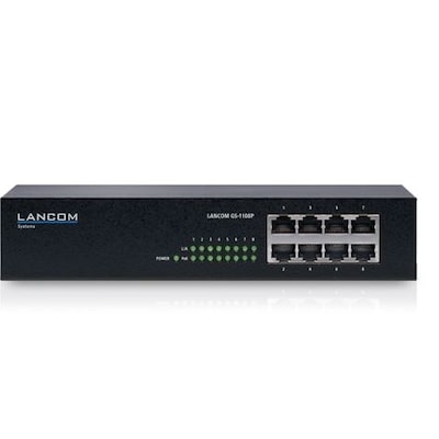 LANCOM GS-1108P 8-Port Gigabit Switch PoE von Lancom