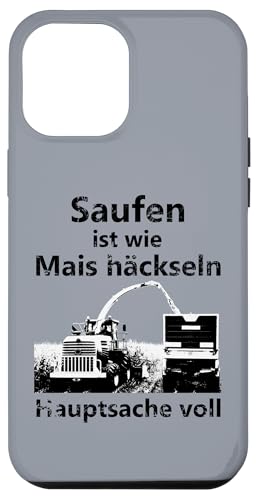 Hülle für iPhone 13 Pro Max Saufen Mais häckseln Landwirt Bauer Trecker Alkohol Bier von Landwirt T-Shirts und Bekleidung Bauer nordishland