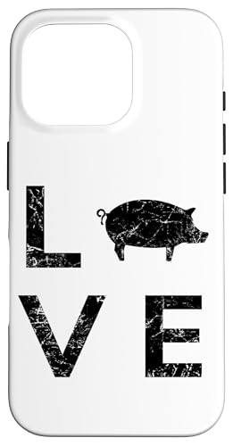 Hülle für iPhone 16 Pro Schwein Landwirt Bauer Schweine-Züchter Landwirtschaft von Landwirt T-Shirts und Bekleidung Bauer nordishland