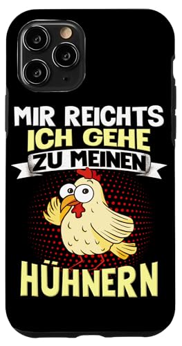 Hülle für iPhone 11 Pro Huhn Spruch Bäuerin Bauer Hahn Henne Landwirtschaft Hühner von Landwirte Hühnerliebhaber Hühnerzüchter Bauernhof