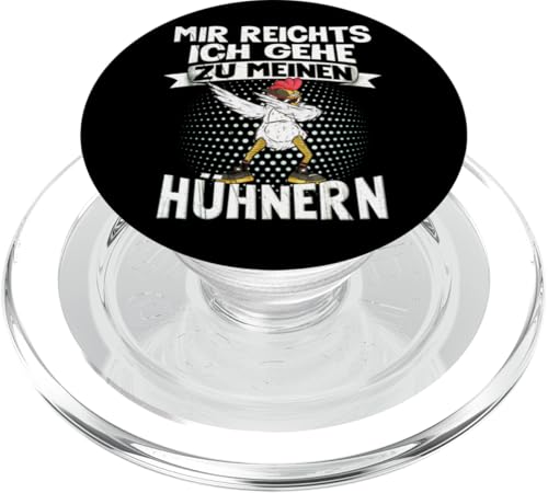 Huhn Spruch Bäuerin Bauer Hahn Henne Landwirtschaft Hühner PopSockets PopGrip für MagSafe von Landwirte Hühnerliebhaber Hühnerzüchter Bauernhof