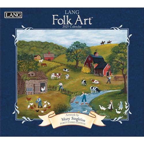 LANG Lang Folk Art™ 2025 Wandkalender (25991001922) von Lang