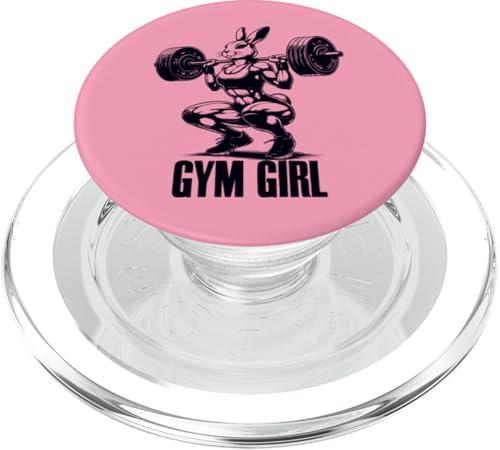 Bodybuilder Gym Girl Langhantel Fitness für Bodybuilding PopSockets PopGrip für MagSafe von Langhantel Fitnessstudio Gym Krafttraining Designs