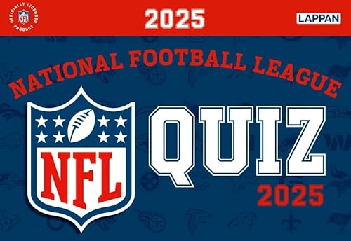 NFL Quiz Kalender - Tagesabreißkalender 2025 - Lappan-Verlag - Tageskalender American-Football-Wissen mit Fragen und Fakten - 16 cm x 11 cm von Lappan