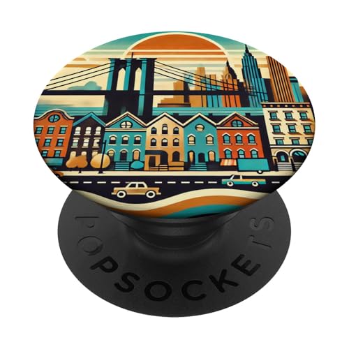 Brooklyn PopSockets Klebender PopGrip von Lark & Arbor