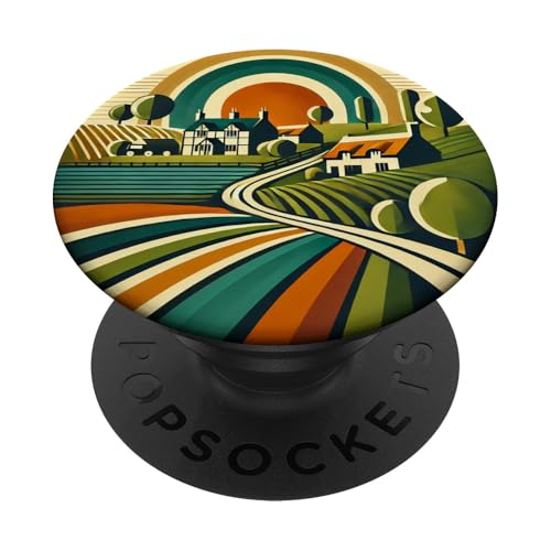 Englische Landschaft PopSockets Klebender PopGrip von Lark & Arbor