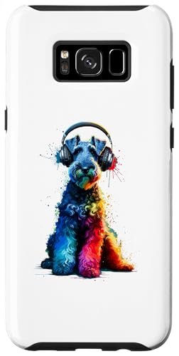 Hülle für Galaxy S8+ Splash Art Headphones Kerry Blue Terrier Terriers von Laroli Aesthetic Art