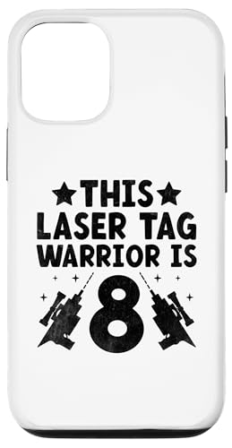 Hülle für iPhone 14 Dieser Laser Tag Warrior ist 8 Laser Shooting Birthday von Laser Tag Shooting Player Gifts