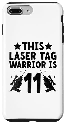 Hülle für iPhone 7 Plus/8 Plus Dieser Laser Tag Warrior ist 11 Laser Shooting Birthday von Laser Tag Shooting Player Gifts